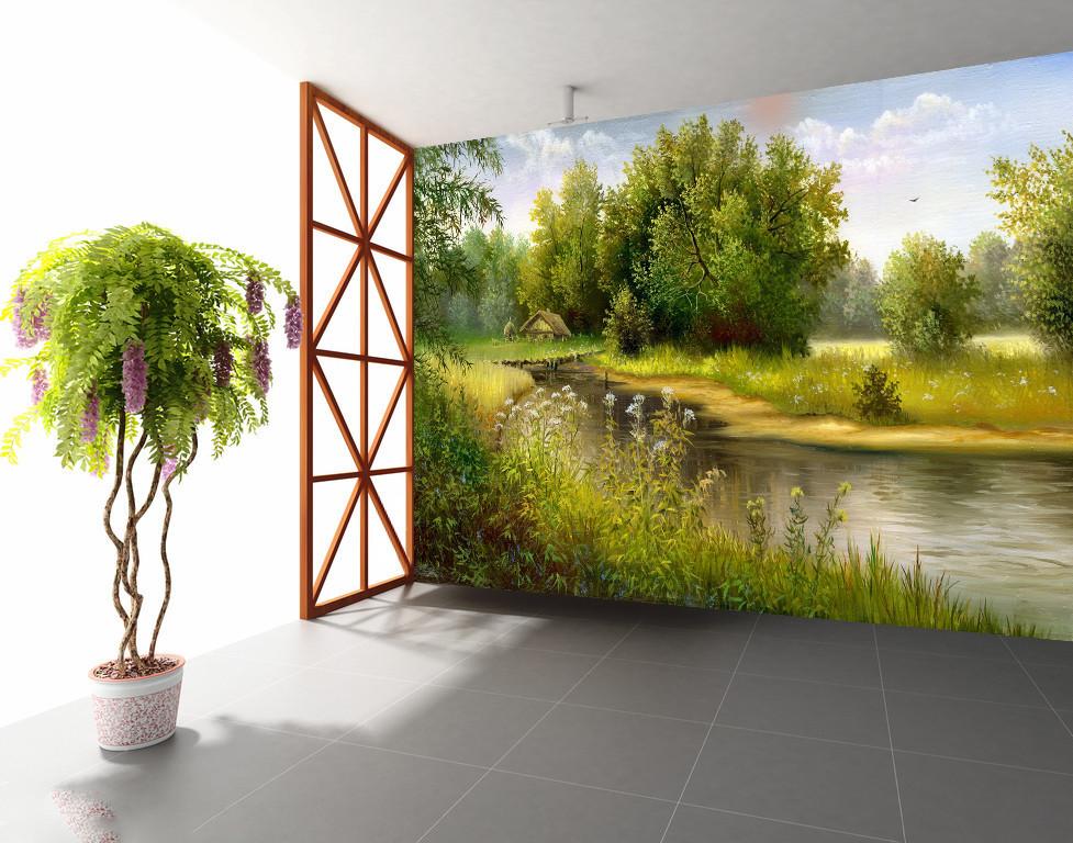 Forest Tree River 65 Wallpaper AJ Wallpaper