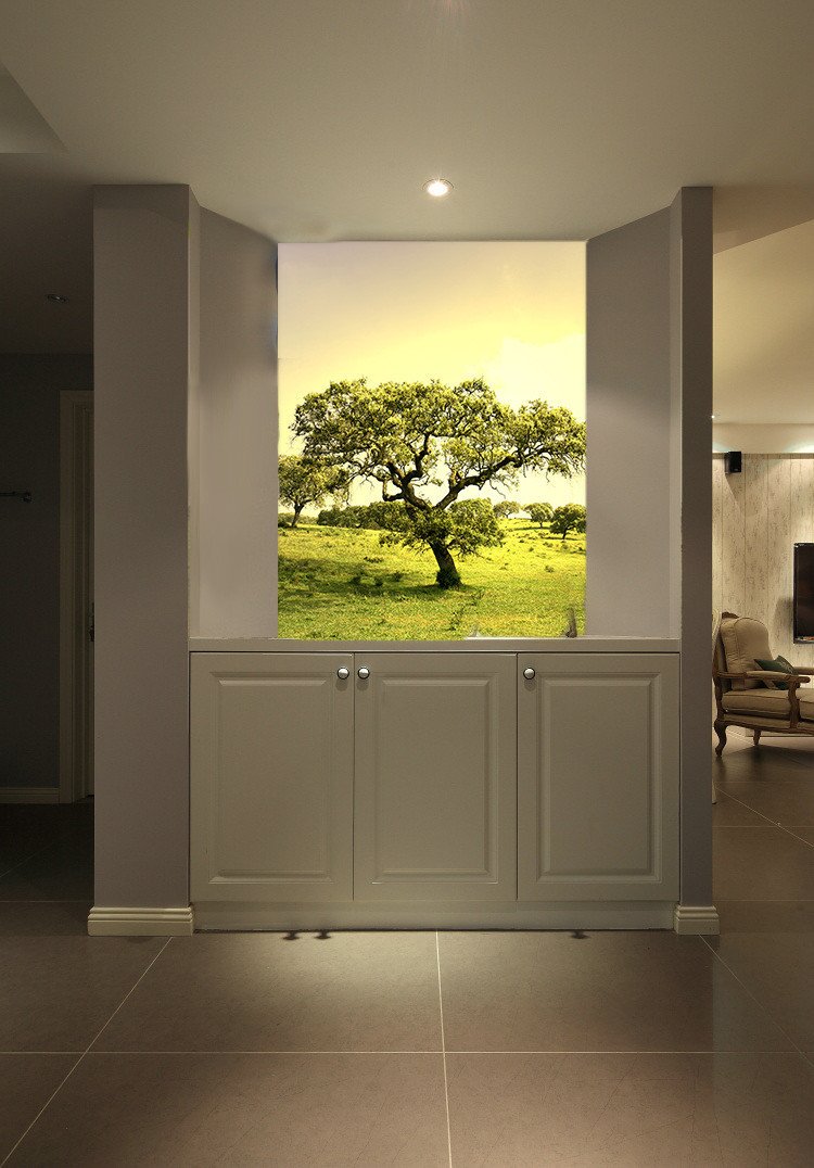 Green Trees Wallpaper AJ Wallpaper