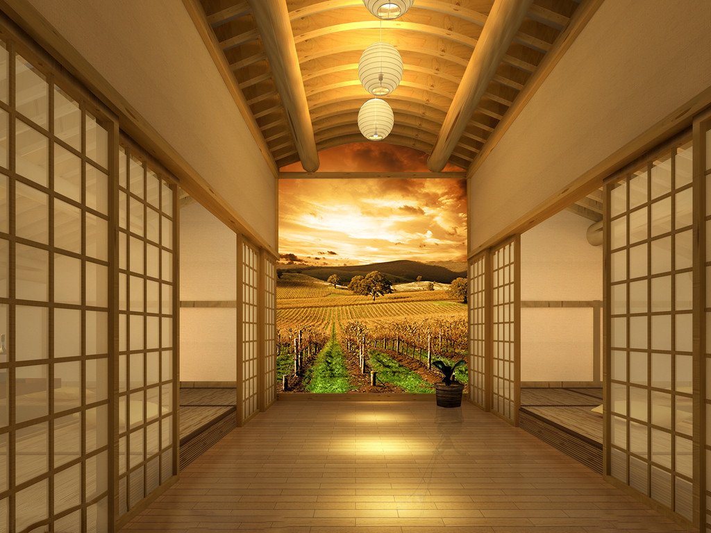 Vineyard Wallpaper AJ Wallpaper