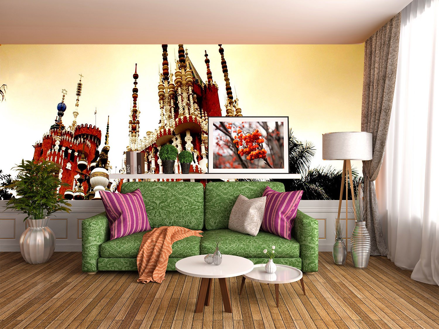 Delicate Church Wallpaper AJ Wallpaper