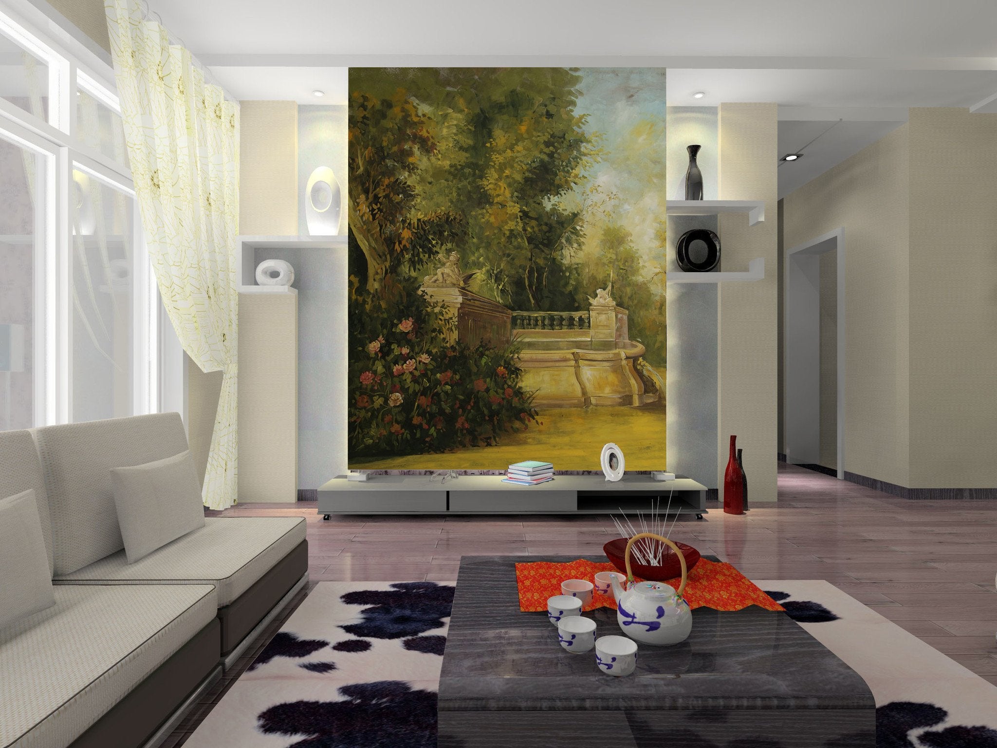 Hidden Building Wallpaper AJ Wallpaper