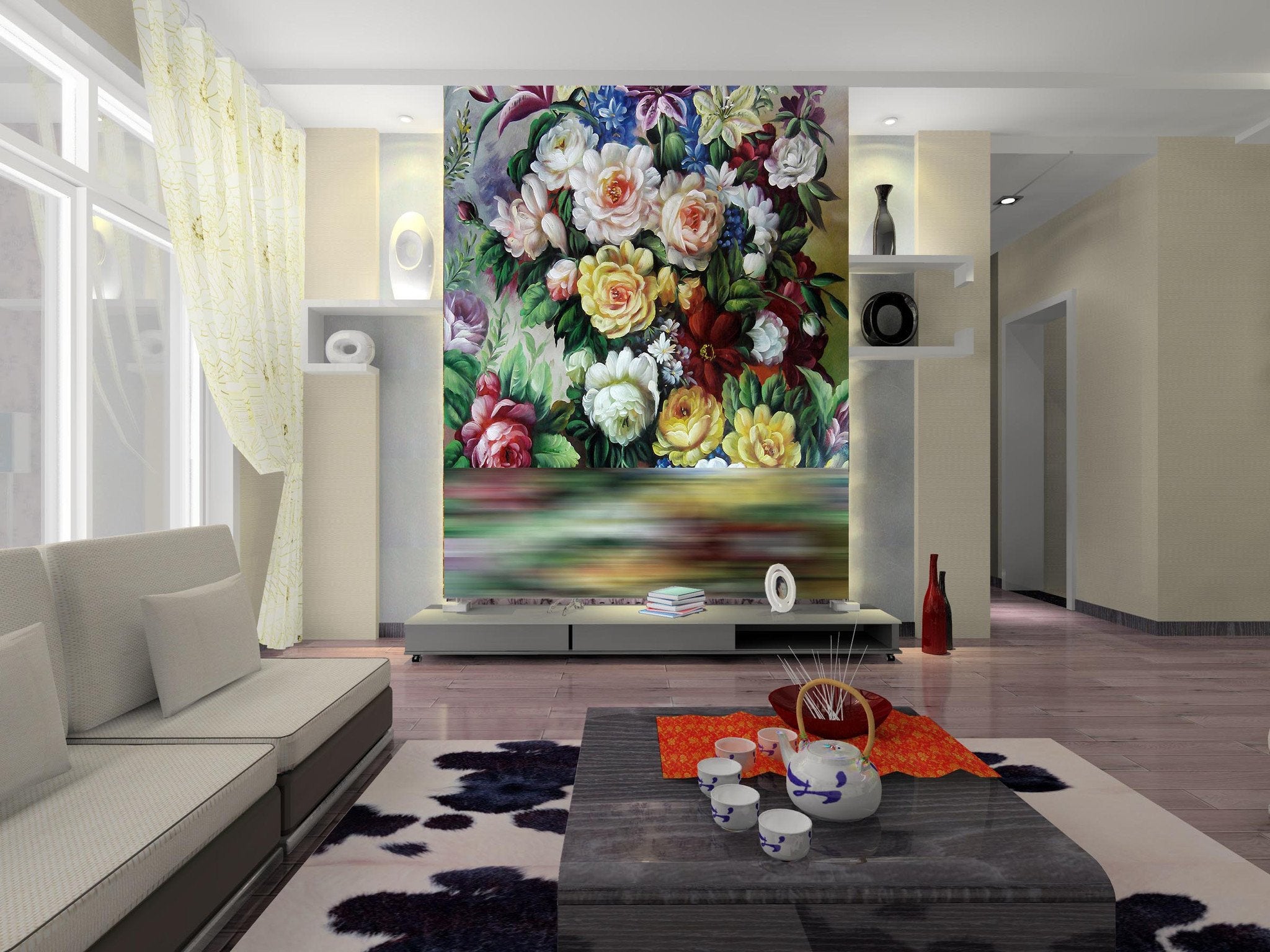 Colorful Blossoms 4 Wallpaper AJ Wallpaper