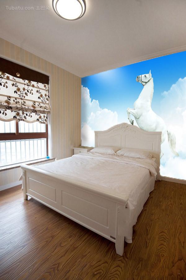 Jumping White Horse Wallpaper AJ Wallpaper