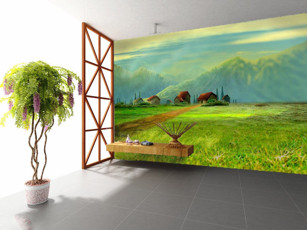 Farmland Grass 45 Wallpaper AJ Wallpaper 1