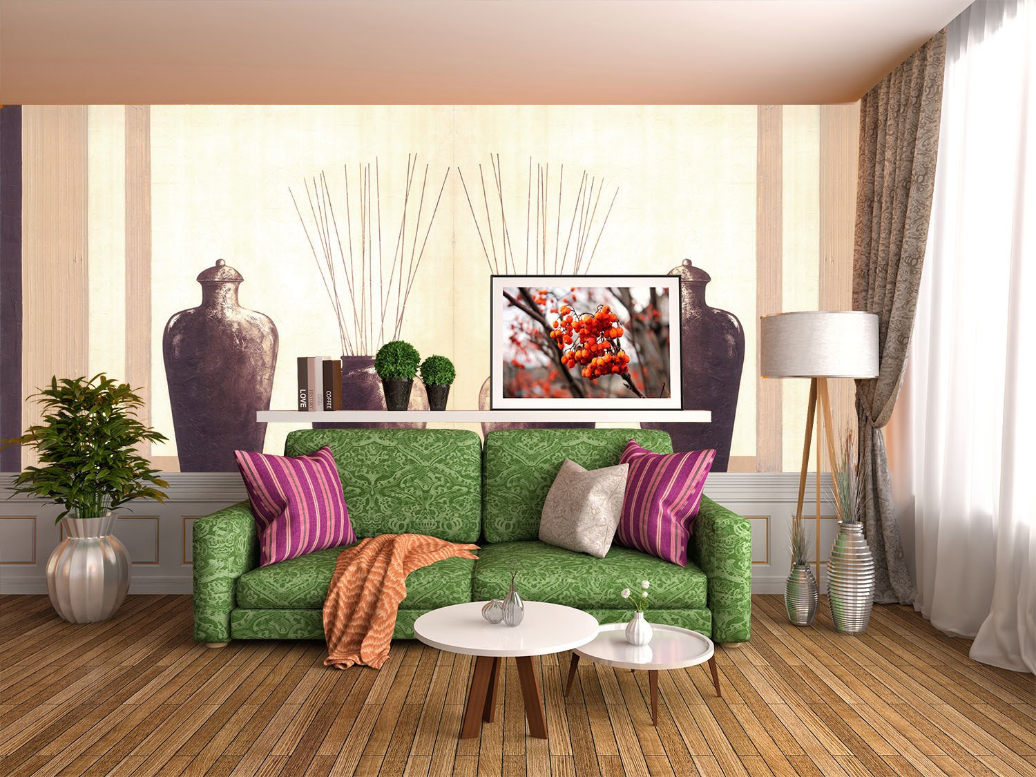 Jars Wallpaper AJ Wallpaper