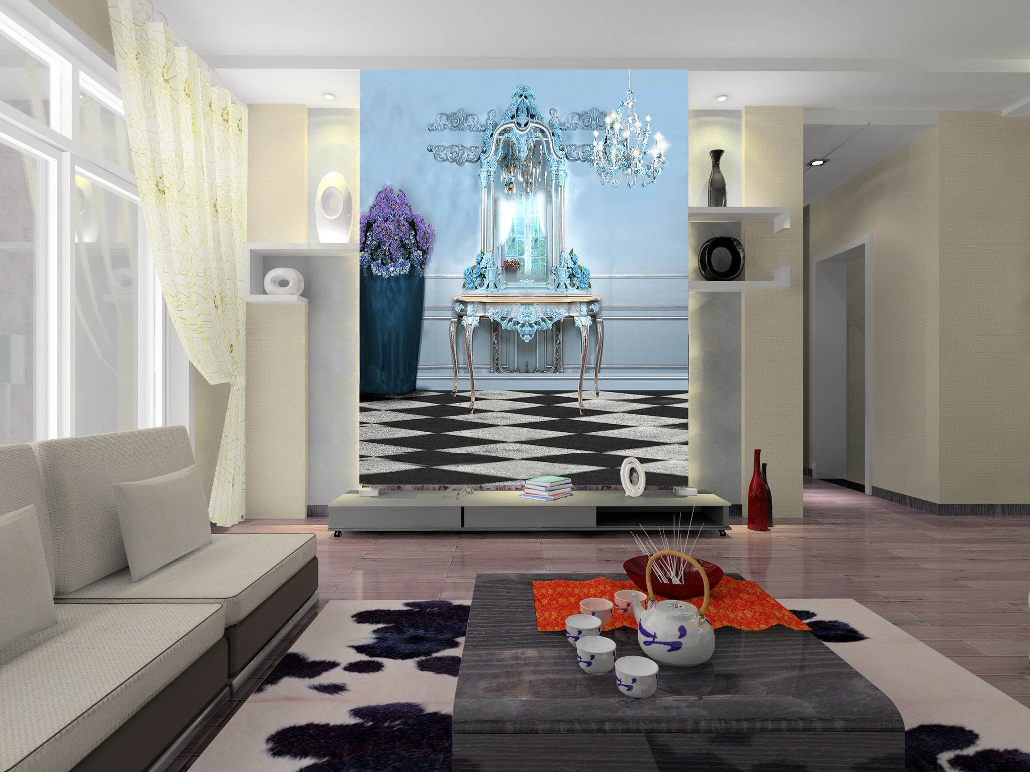 Delicate Mirror Wallpaper AJ Wallpaper