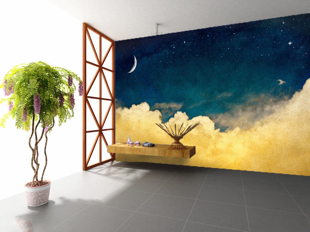 Night Sky Wallpaper AJ Wallpaper