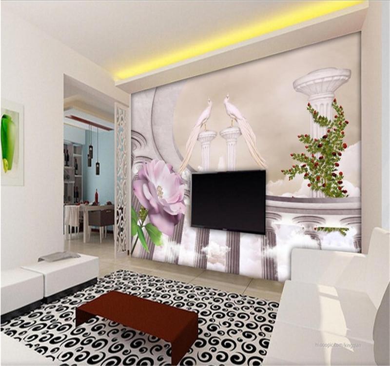 Two White Phoenixes Wallpaper AJ Wallpaper