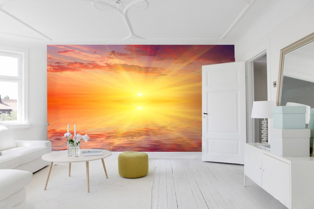 Sea Bright Sun Wallpaper AJ Wallpaper