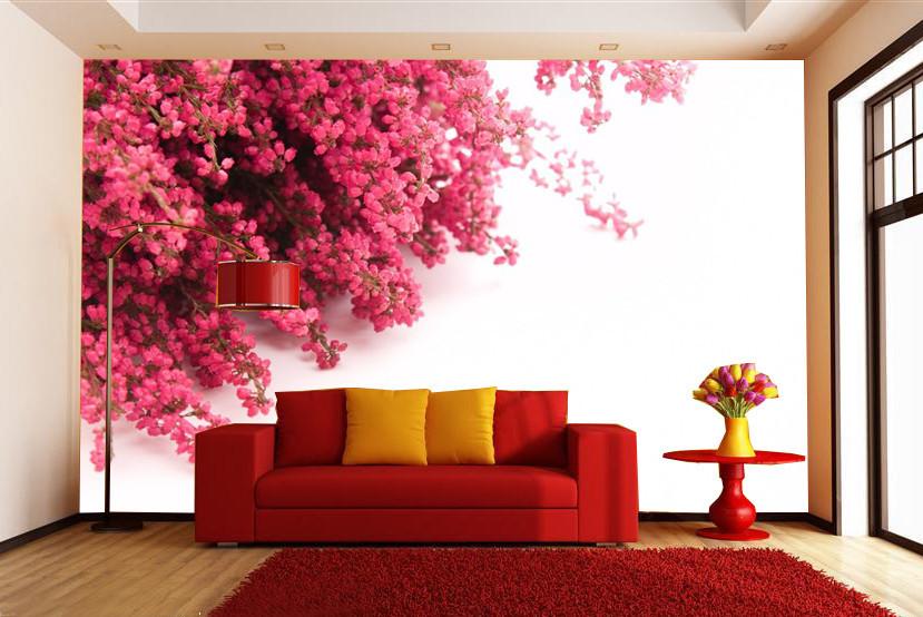 Pink Bouquets Wallpaper AJ Wallpaper