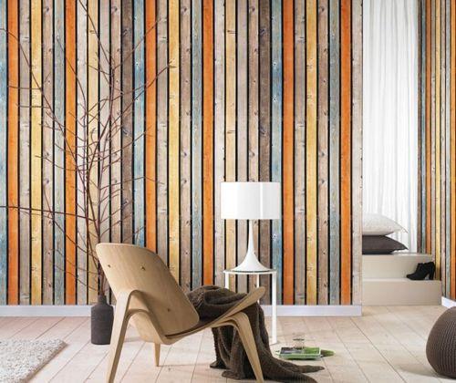 Retro Color Plank Wallpaper AJ Wallpaper 2