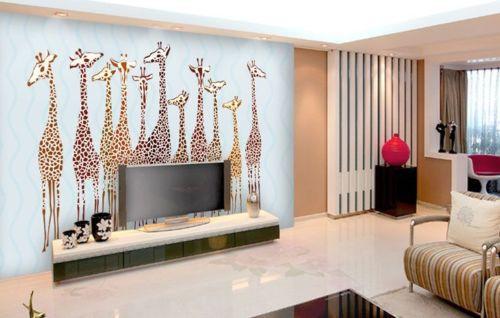 Giraffe Group Wallpaper AJ Wallpaper 2