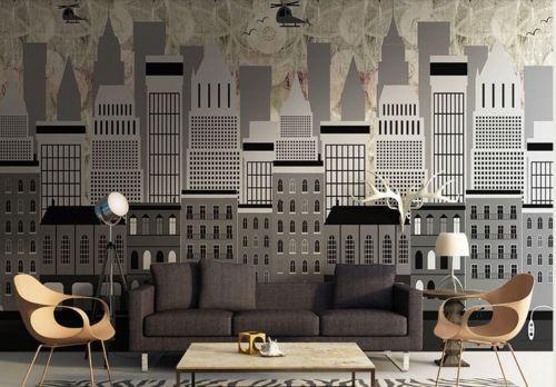 Row Of Tall Buildings Wallpaper AJ Wallpaper 2