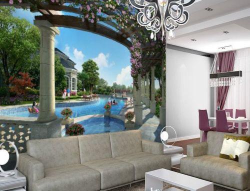 Clear Swimming Pool Wallpaper AJ Wallpaper 2