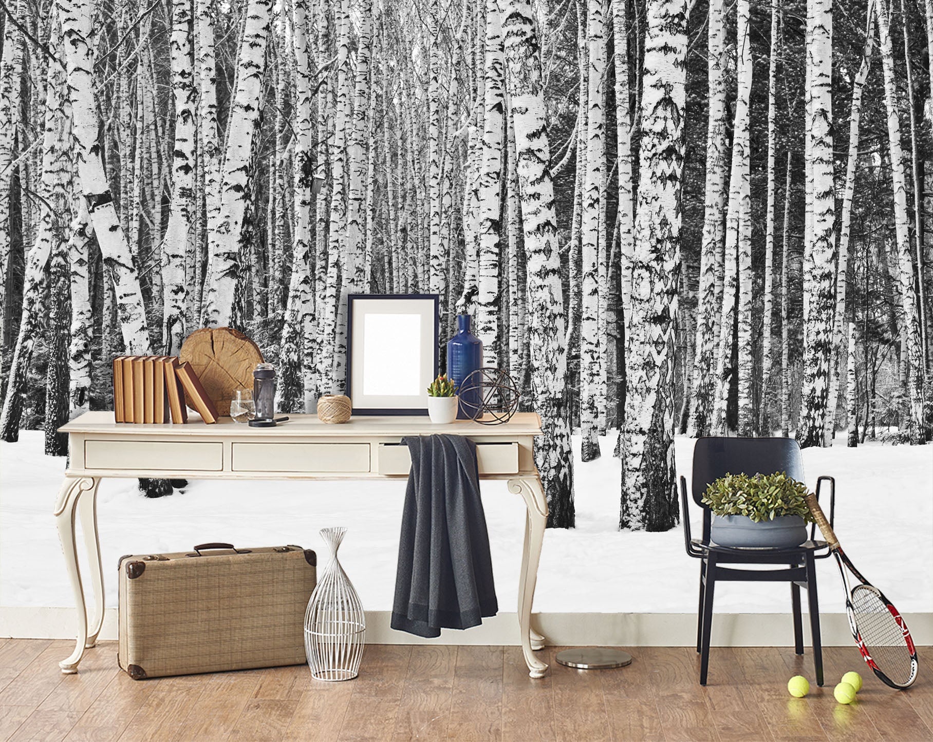 3D Snow Forest 114 Wall Murals Wallpaper AJ Wallpaper 2