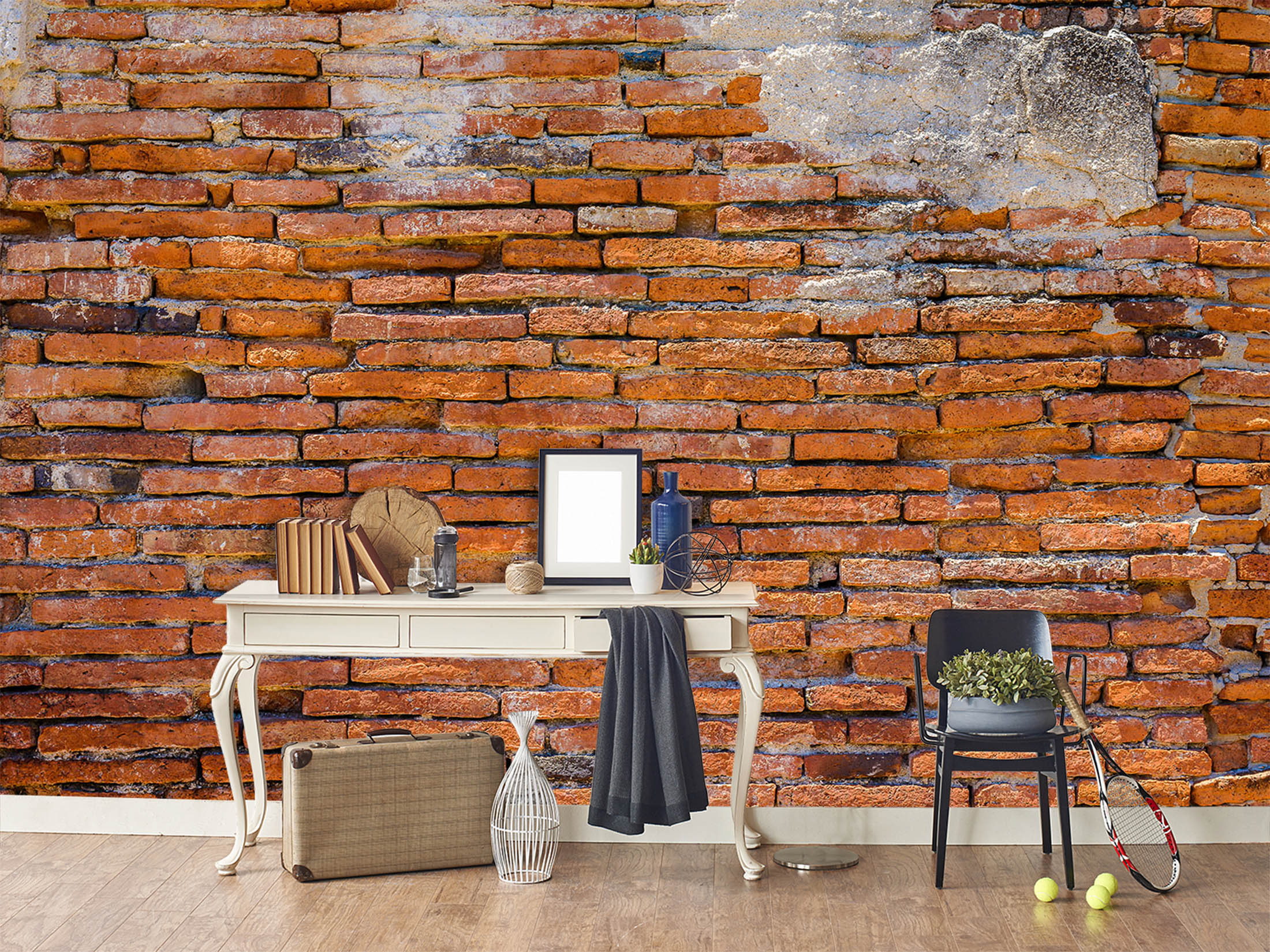 3D Red Brick Wall 102 Wall Murals