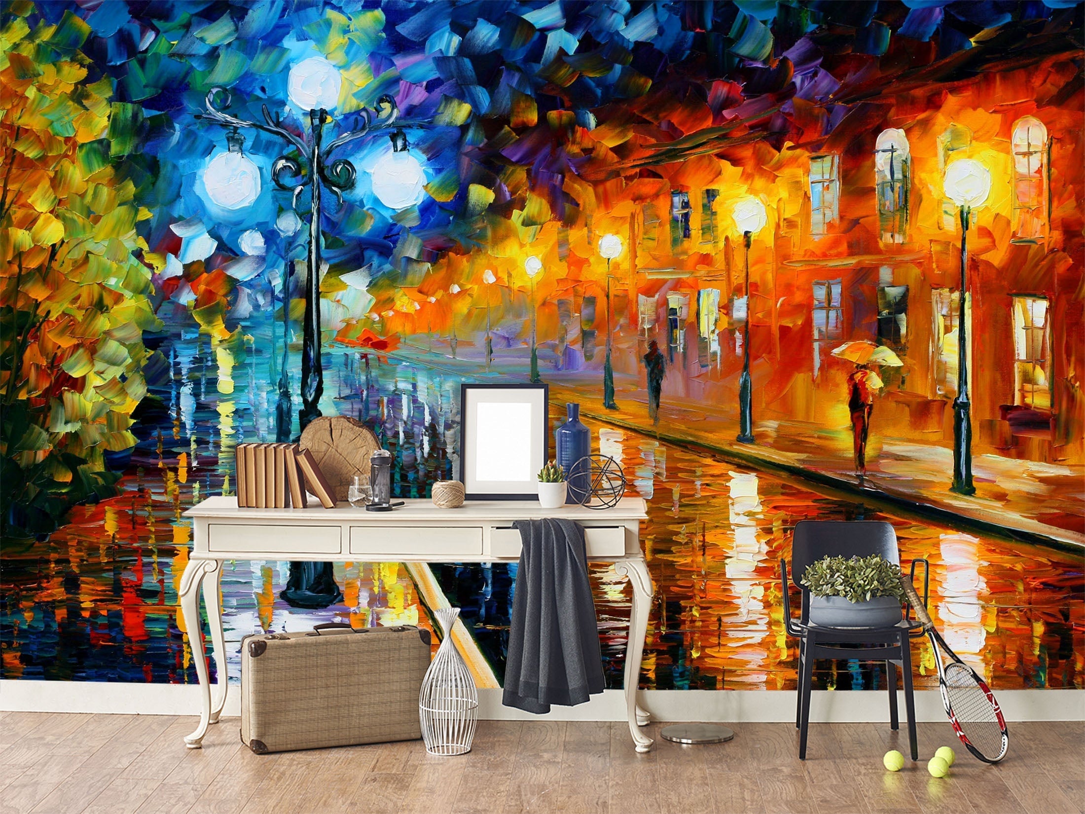 3D Color Oil Painting 122 Wall Murals Wallpaper AJ Wallpaper 2