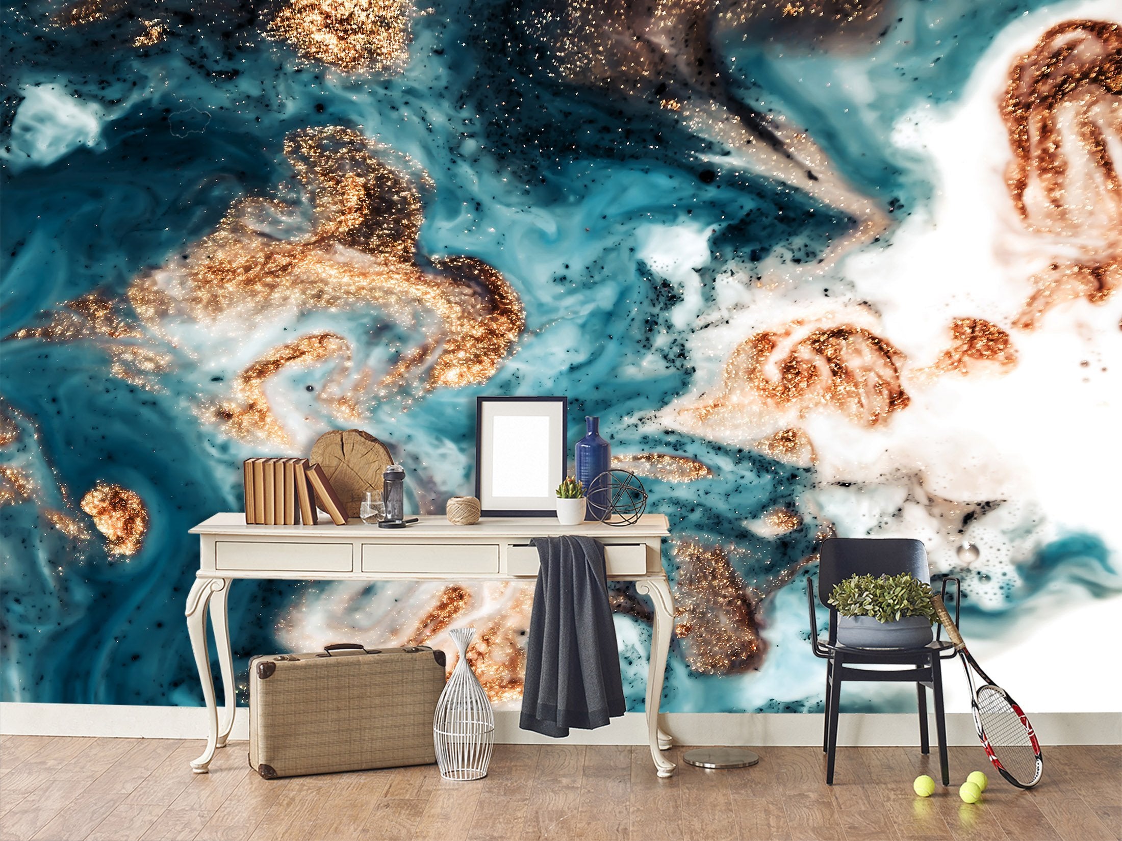 3D Abstract Blue Irregularity 57 Wallpaper AJ Wallpaper