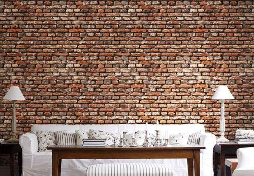 Simple Red Bricks Wallpaper AJ Wallpaper 2