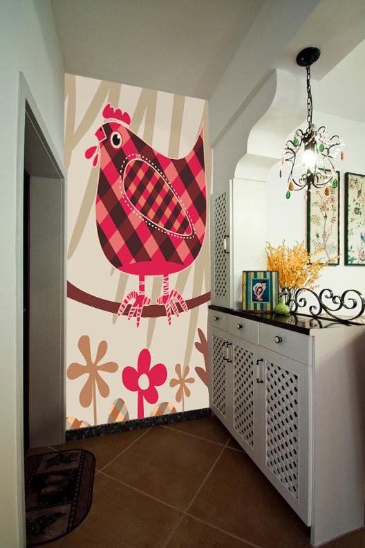 Hen In Branch Wallpaper AJ Wallpaper