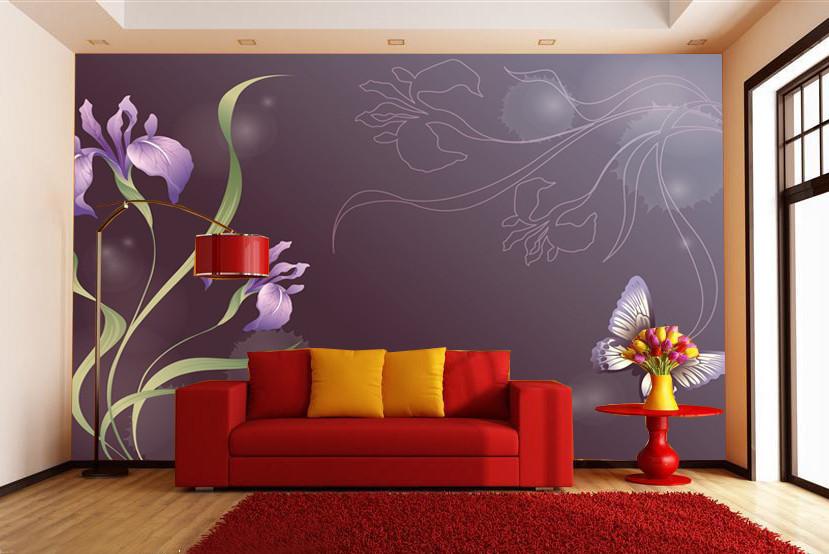 Swinging Orchids Wallpaper AJ Wallpaper