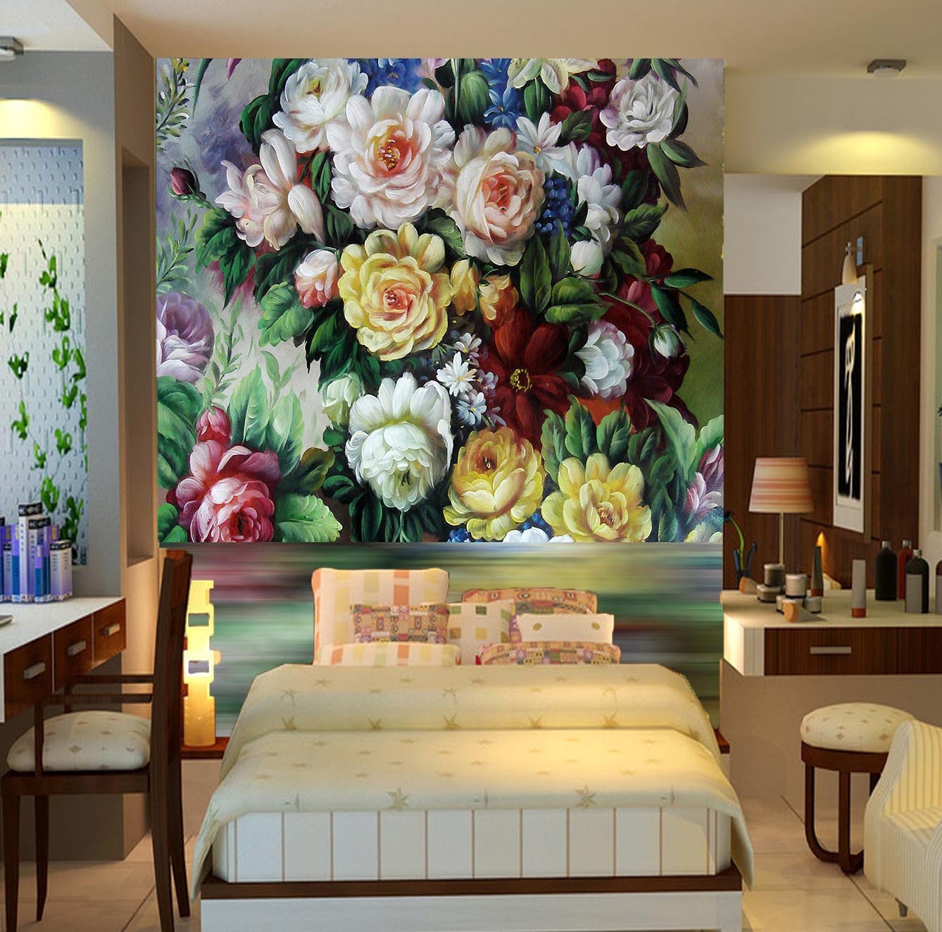 Colorful Blossoms 4 Wallpaper AJ Wallpaper