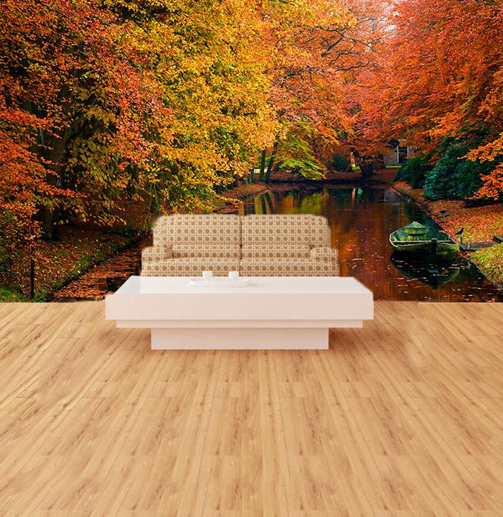 Autumn River Scenery Wallpaper AJ Wallpaper