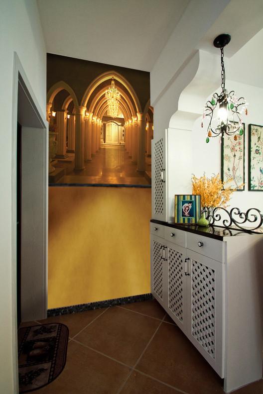 Golden Corridor Wallpaper AJ Wallpaper