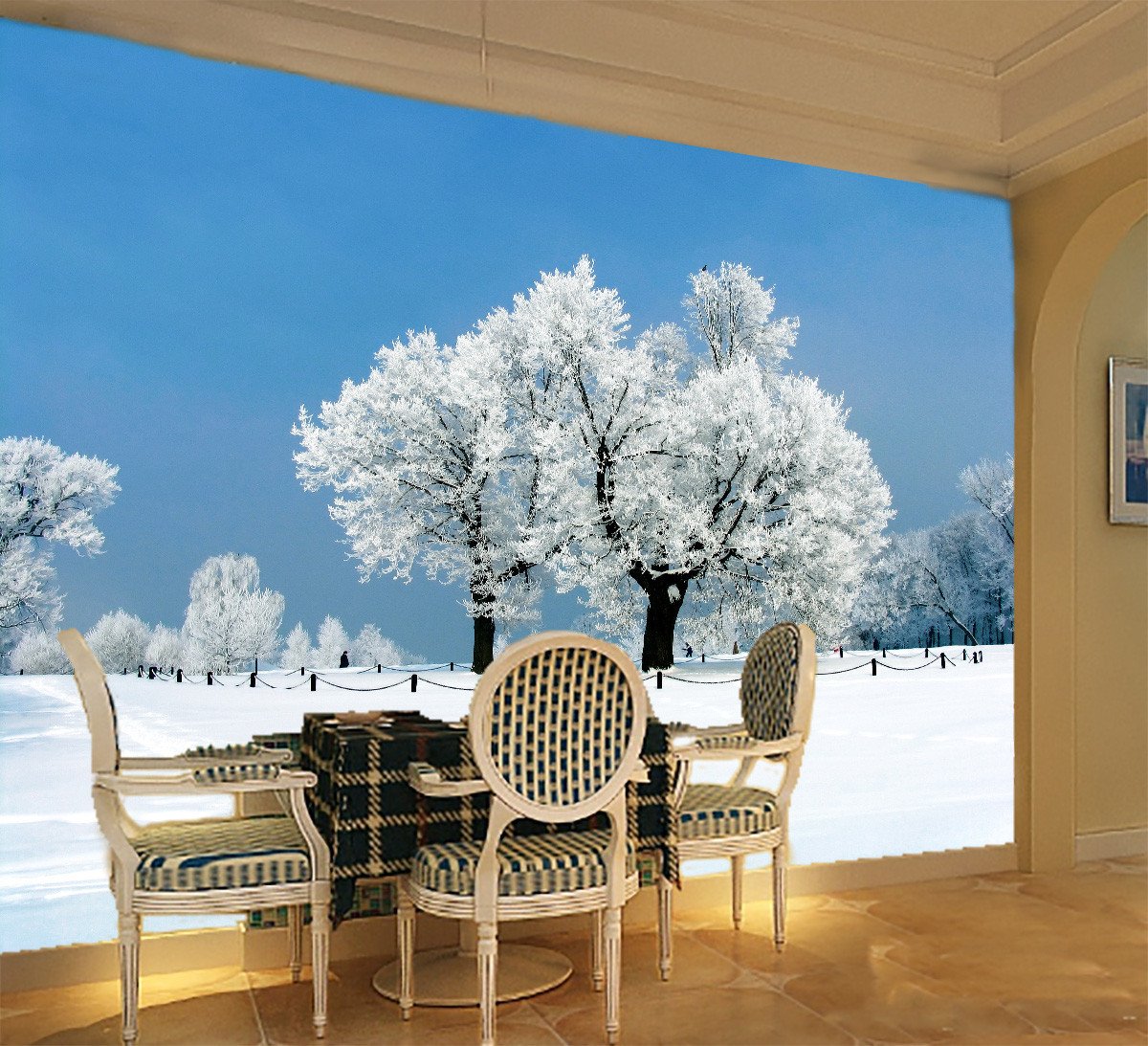 Winter Trees Wallpaper AJ Wallpaper 2