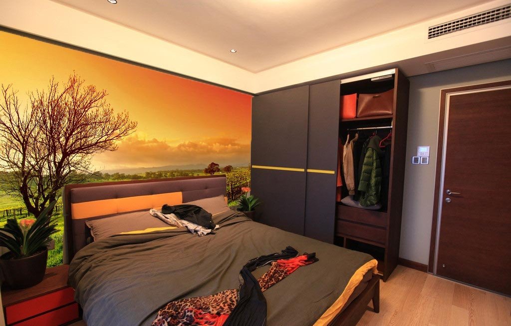 Vineyard Scenery Wallpaper AJ Wallpaper