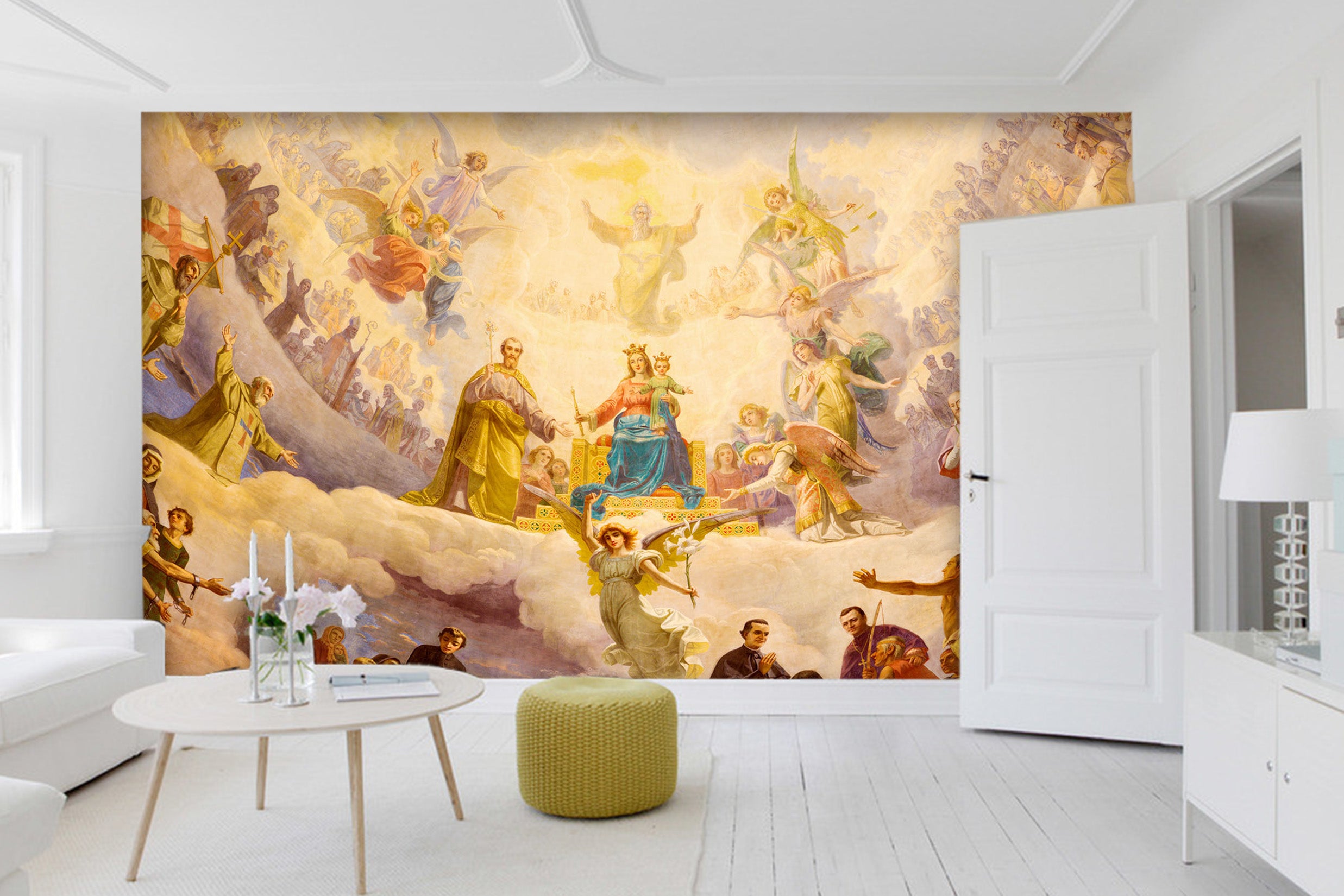 3D Angel Statue 1577 Wall Murals