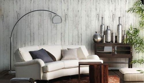 White Wood Texture Wallpaper AJ Wallpaper 2