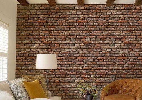 Simple Red Bricks Wallpaper AJ Wallpaper 2