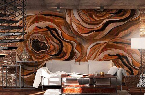 Art Swirl Flowers Wallpaper AJ Wallpaper 2