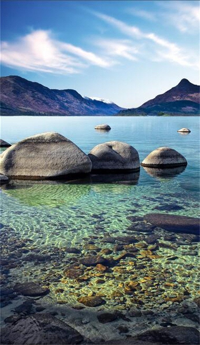 3D Mountains Lake Stones 796 Stair Risers Wallpaper AJ Wallpaper