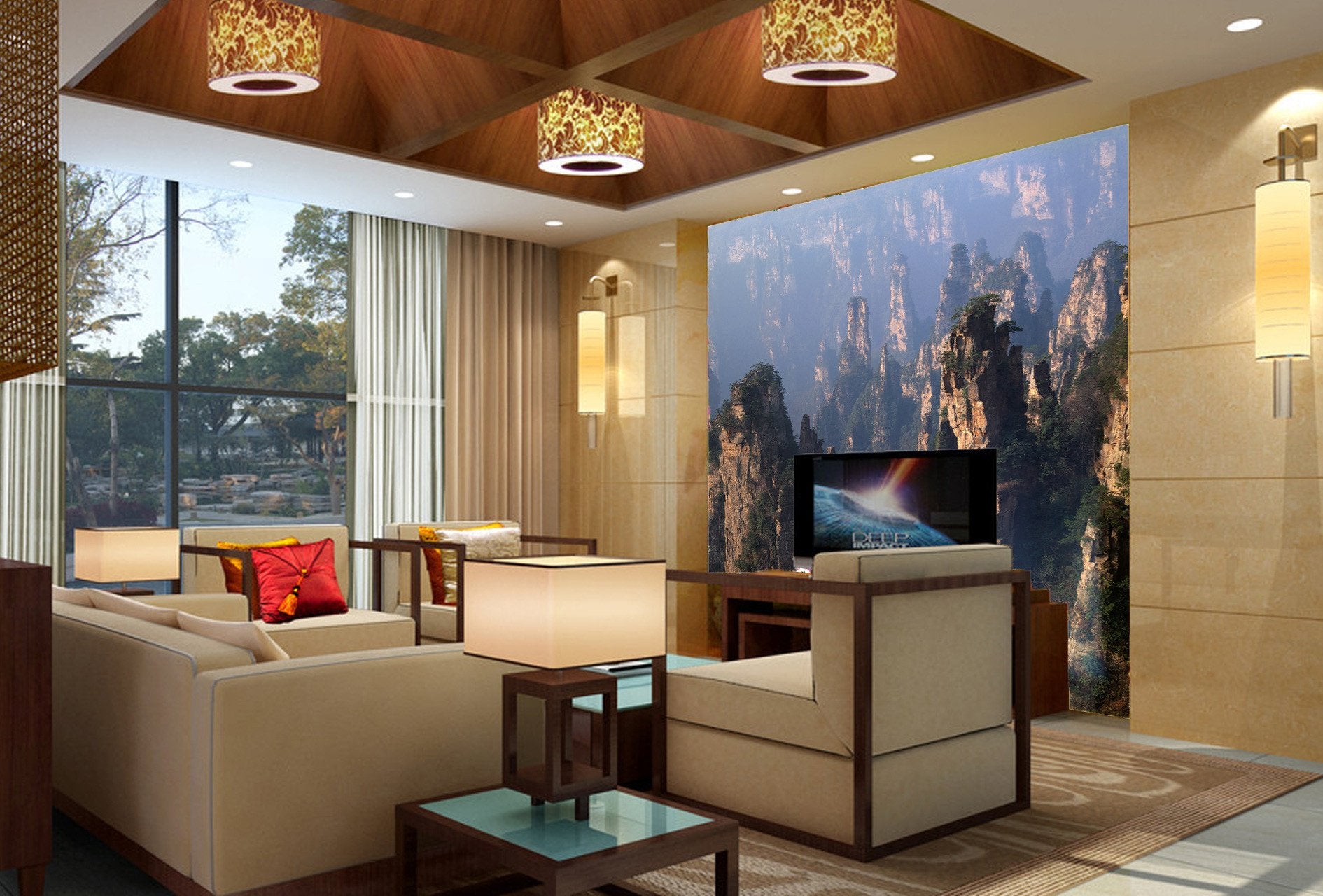 Towering Mountains 1 Wallpaper AJ Wallpaper