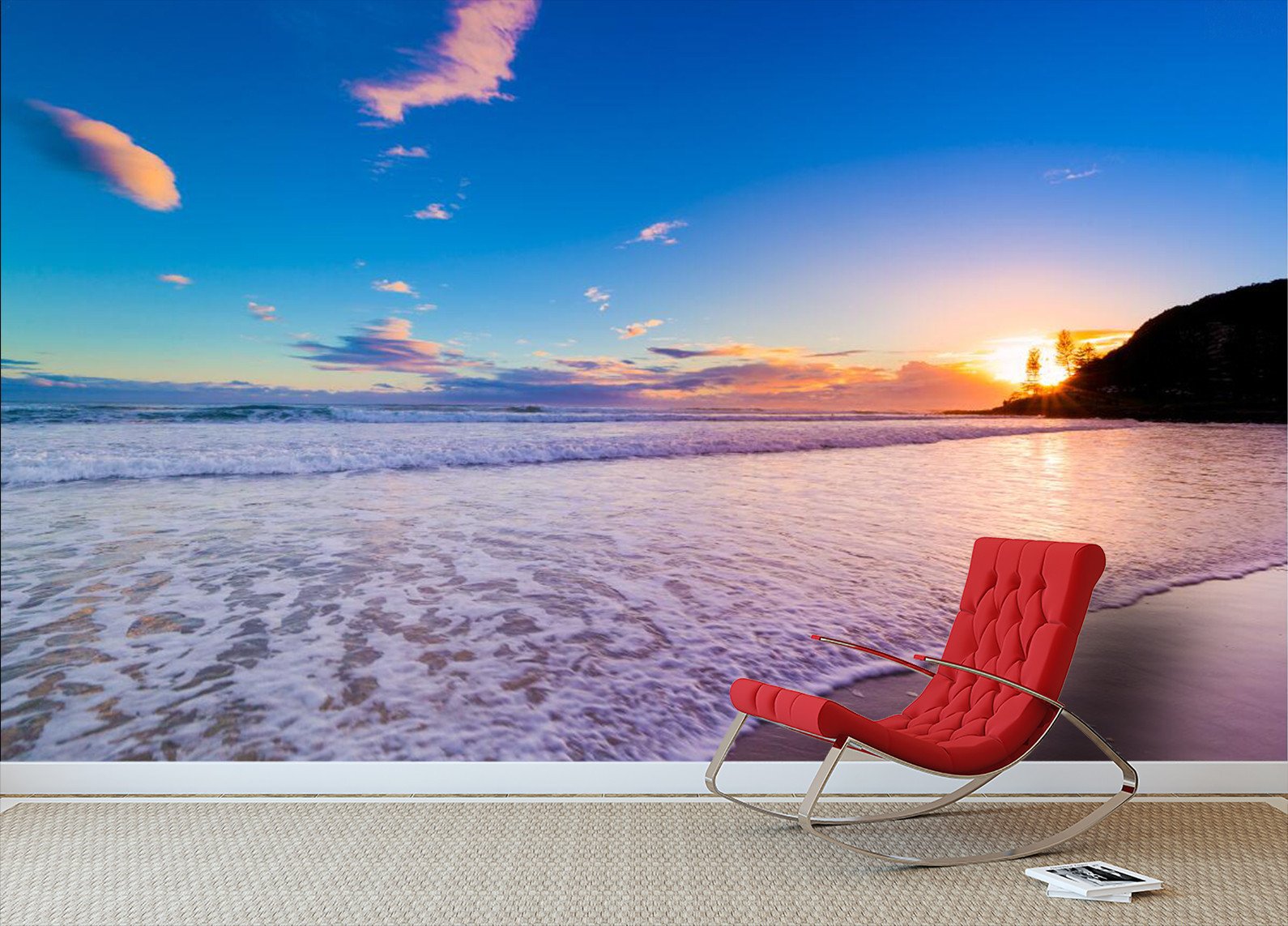 Sand Beach Wave And Glow 57 Wallpaper AJ Wallpaper 1