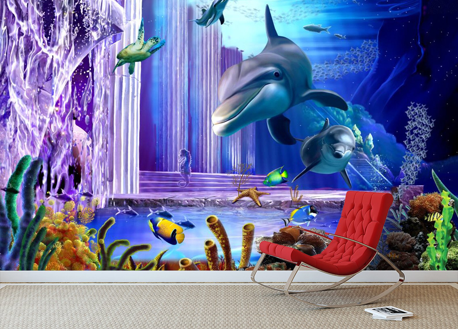 Friendly Dolphin 64 Wallpaper AJ Wallpaper 1