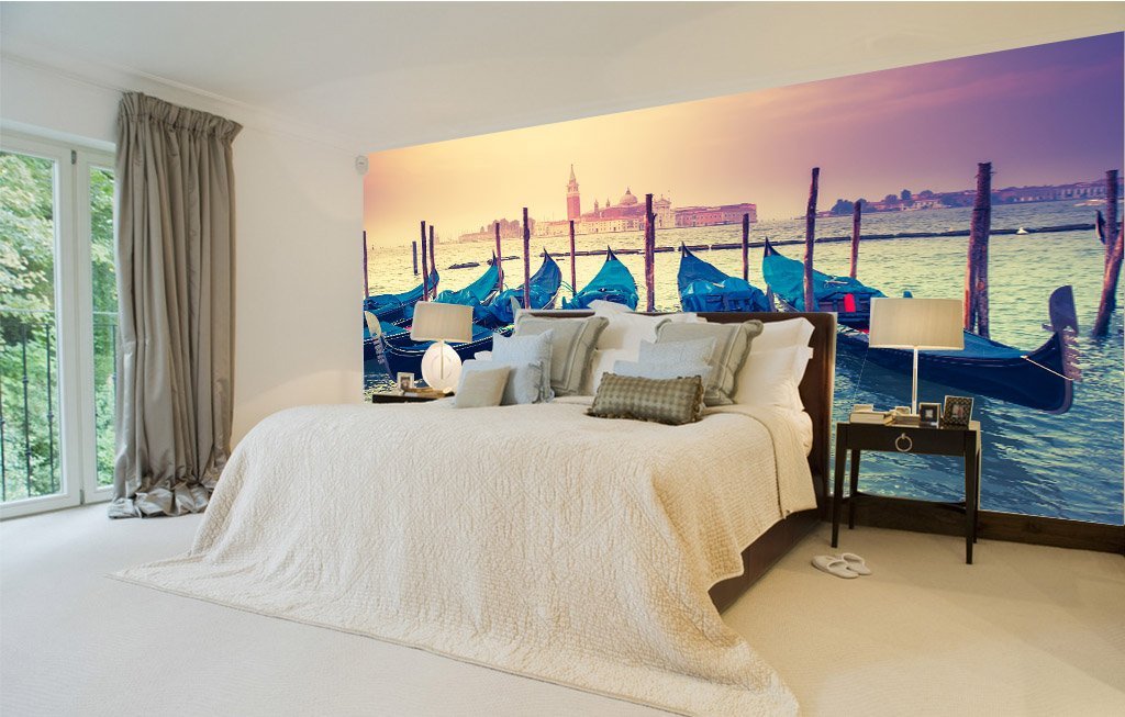 3D Small boat 161 Wallpaper AJ Wallpaper