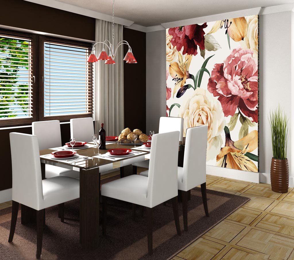 Colored Blossoms 1 Wallpaper AJ Wallpaper