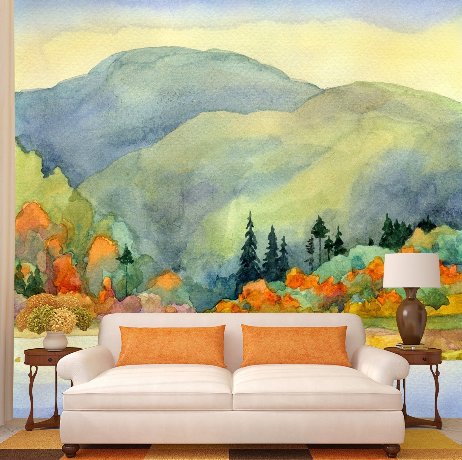 3D Painting Mountain 656 Wallpaper AJ Wallpaper