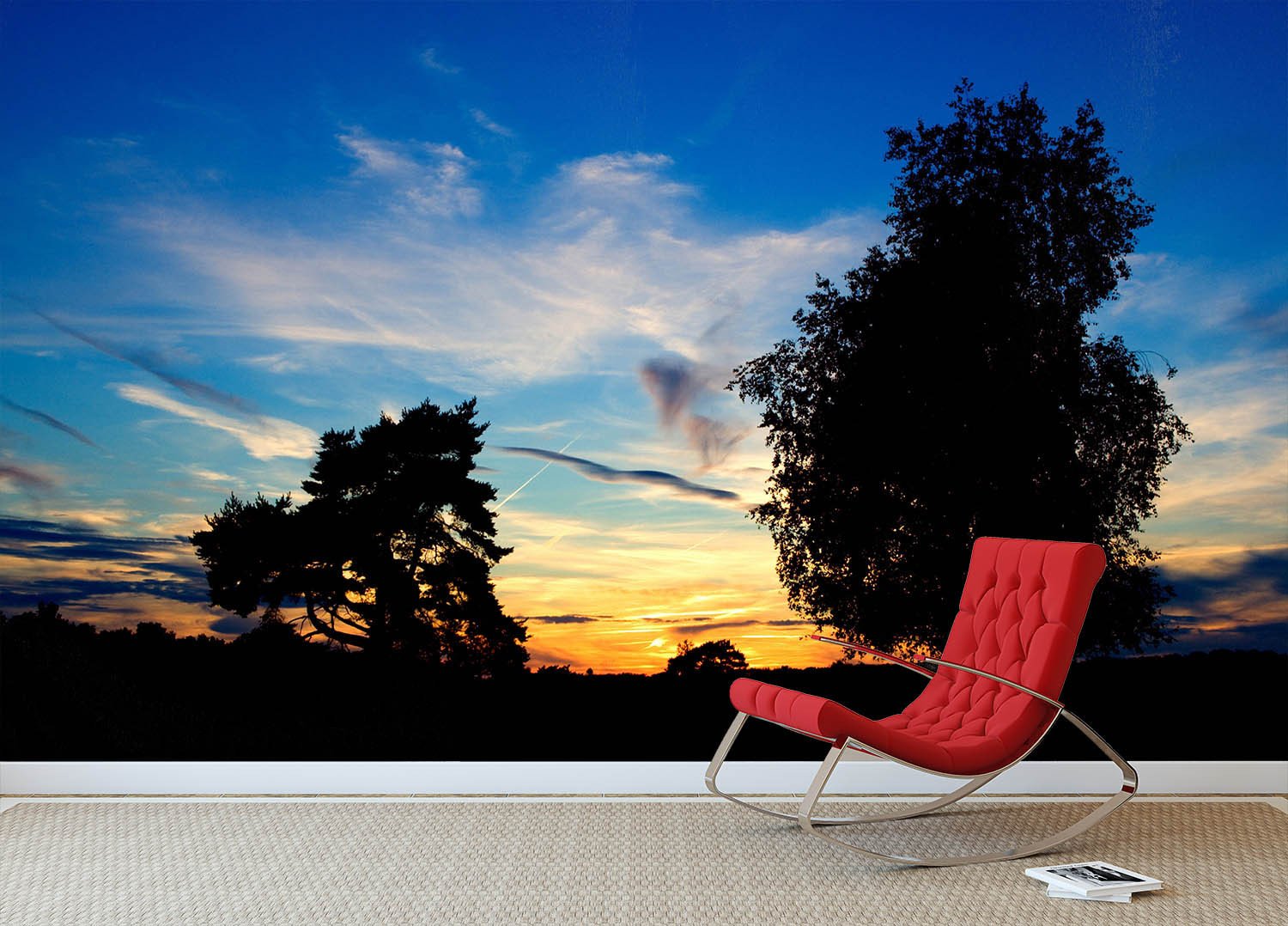 Sunset Scenery Wallpaper AJ Wallpaper