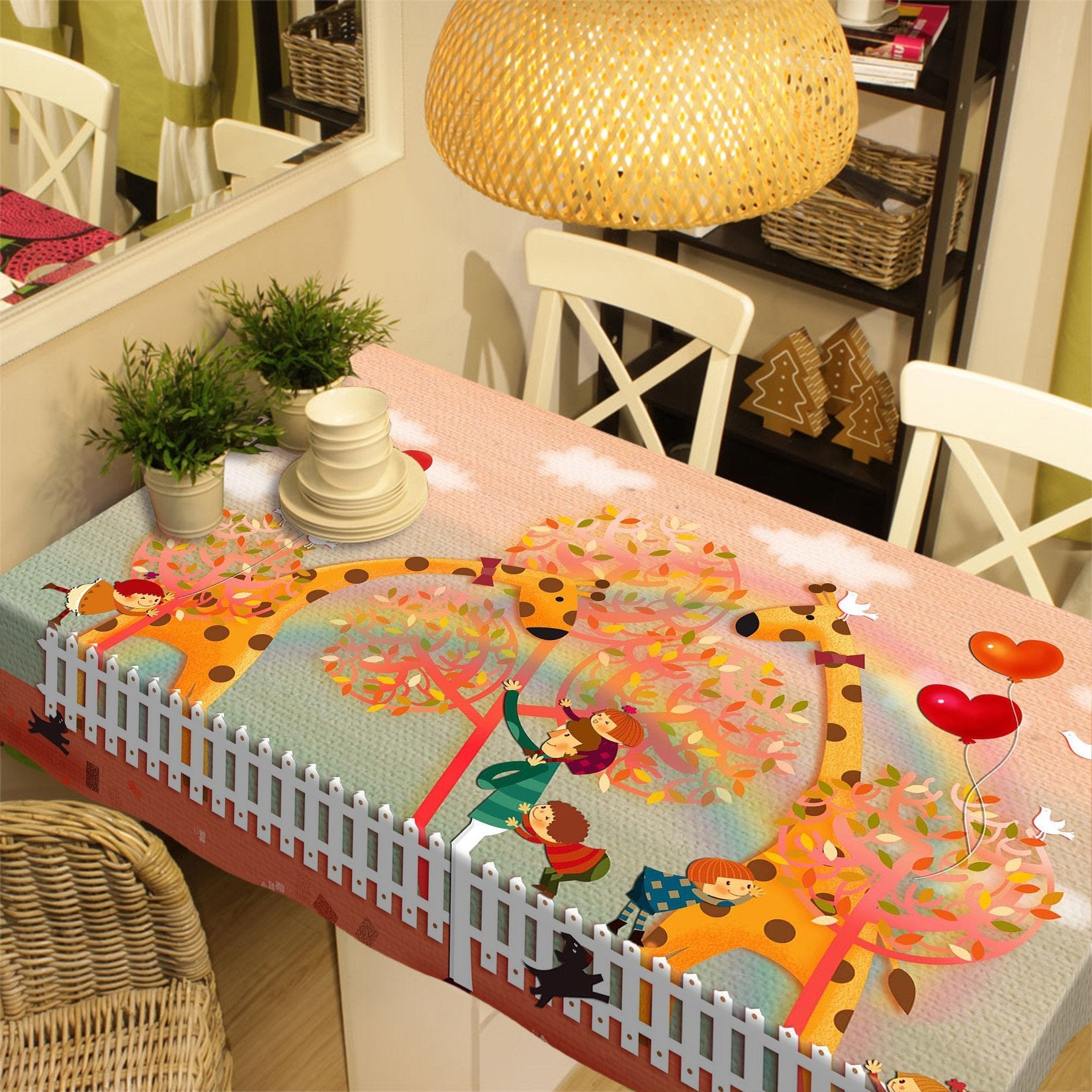 3D Happy Childhood 16 Tablecloths Wallpaper AJ Wallpaper
