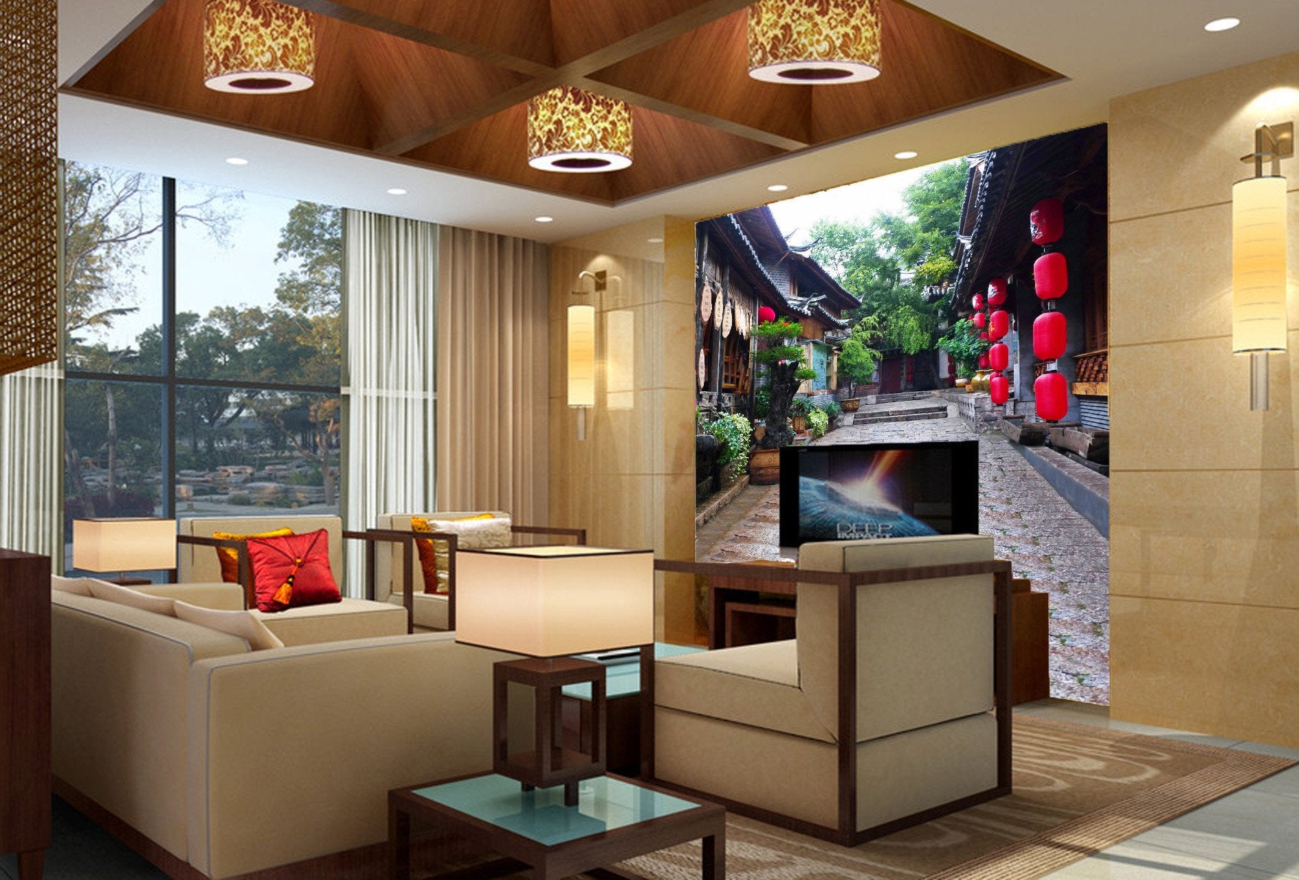 Ancient Houses Wallpaper AJ Wallpaper