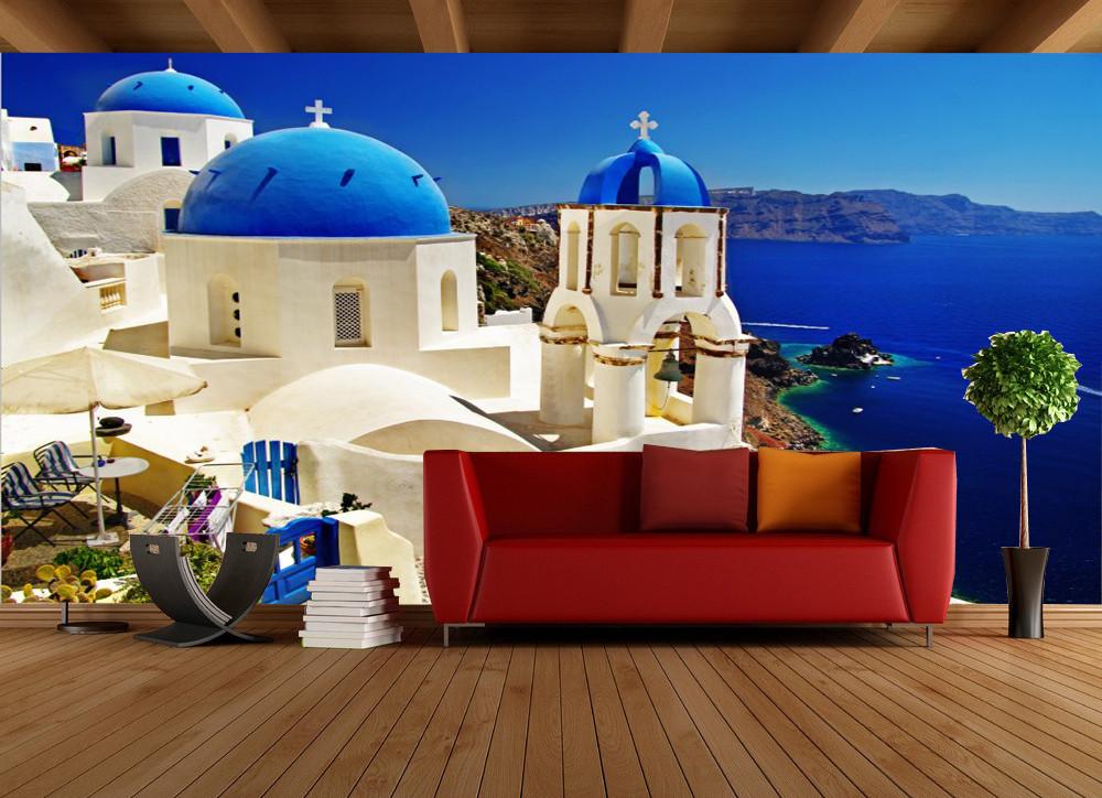 Seaside Churches Wallpaper AJ Wallpaper