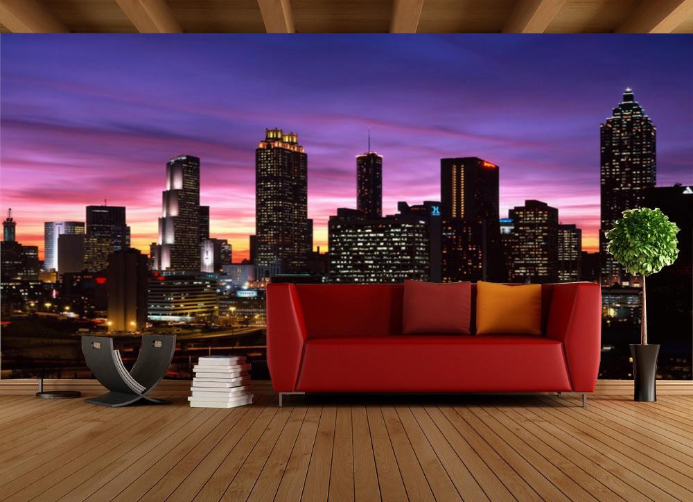 Bustling City 1 Wallpaper AJ Wallpapers