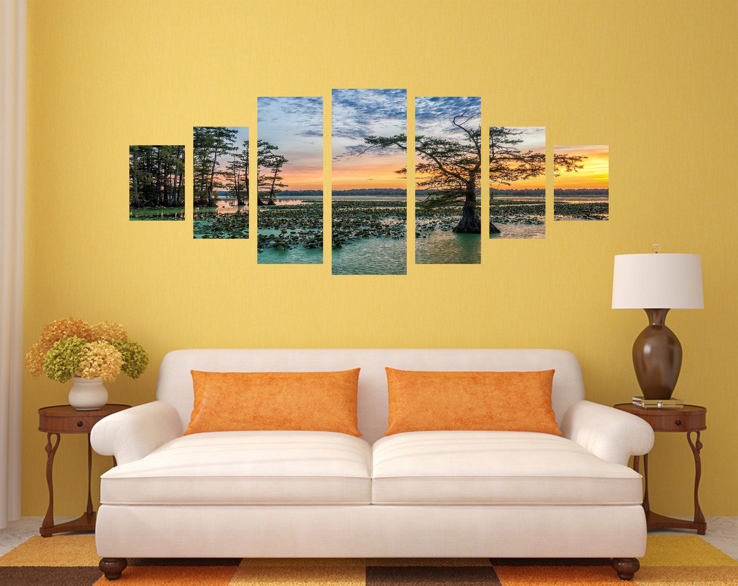 3D Lonely Tree 153 Unframed Print Wallpaper Wallpaper AJ Wallpaper