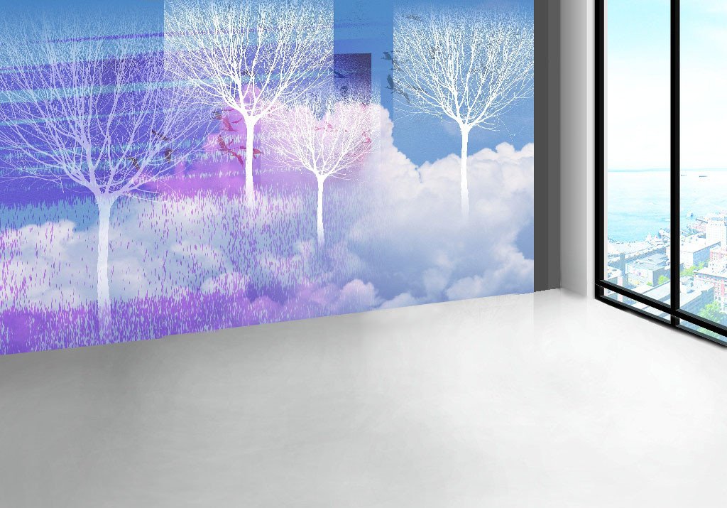 Romantic Trees Wallpaper AJ Wallpaper