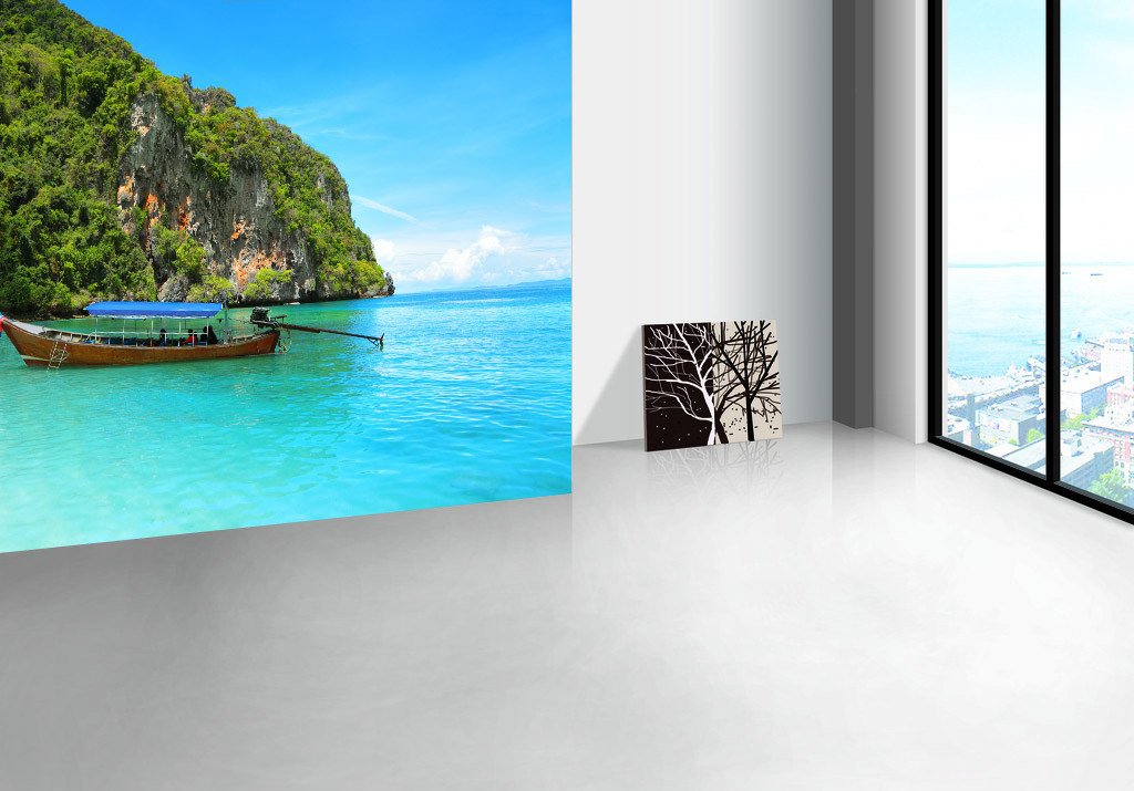 Sea Sightseeing Boat Wallpaper AJ Wallpaper