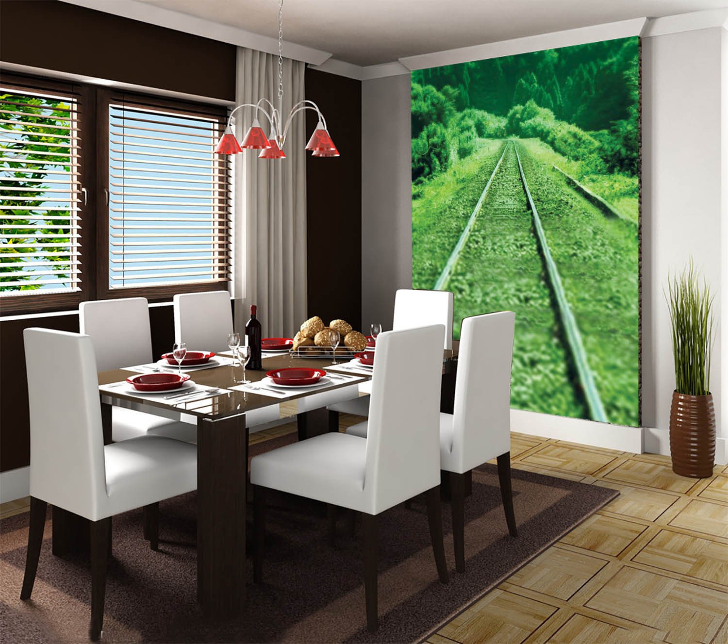 Railway Scenery Wallpaper AJ Wallpaper